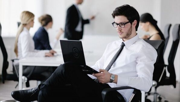 lan sedentarioa gerrialdeko osteokondrosiaren kausa gisa